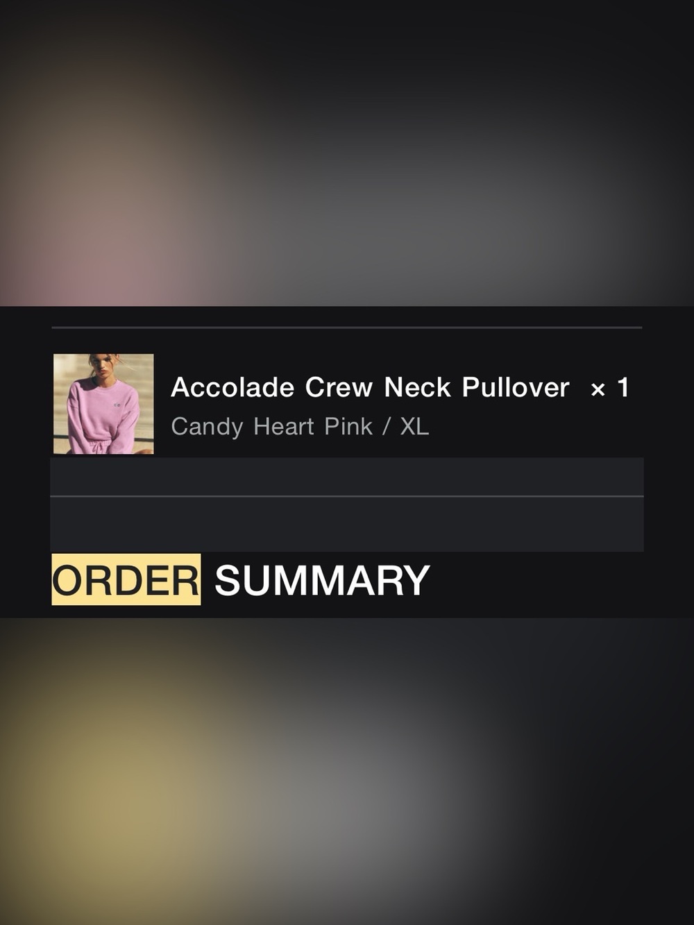 Alo Accolade Crewneck in Candy heart Pink (XL) - Picture 3 of 3